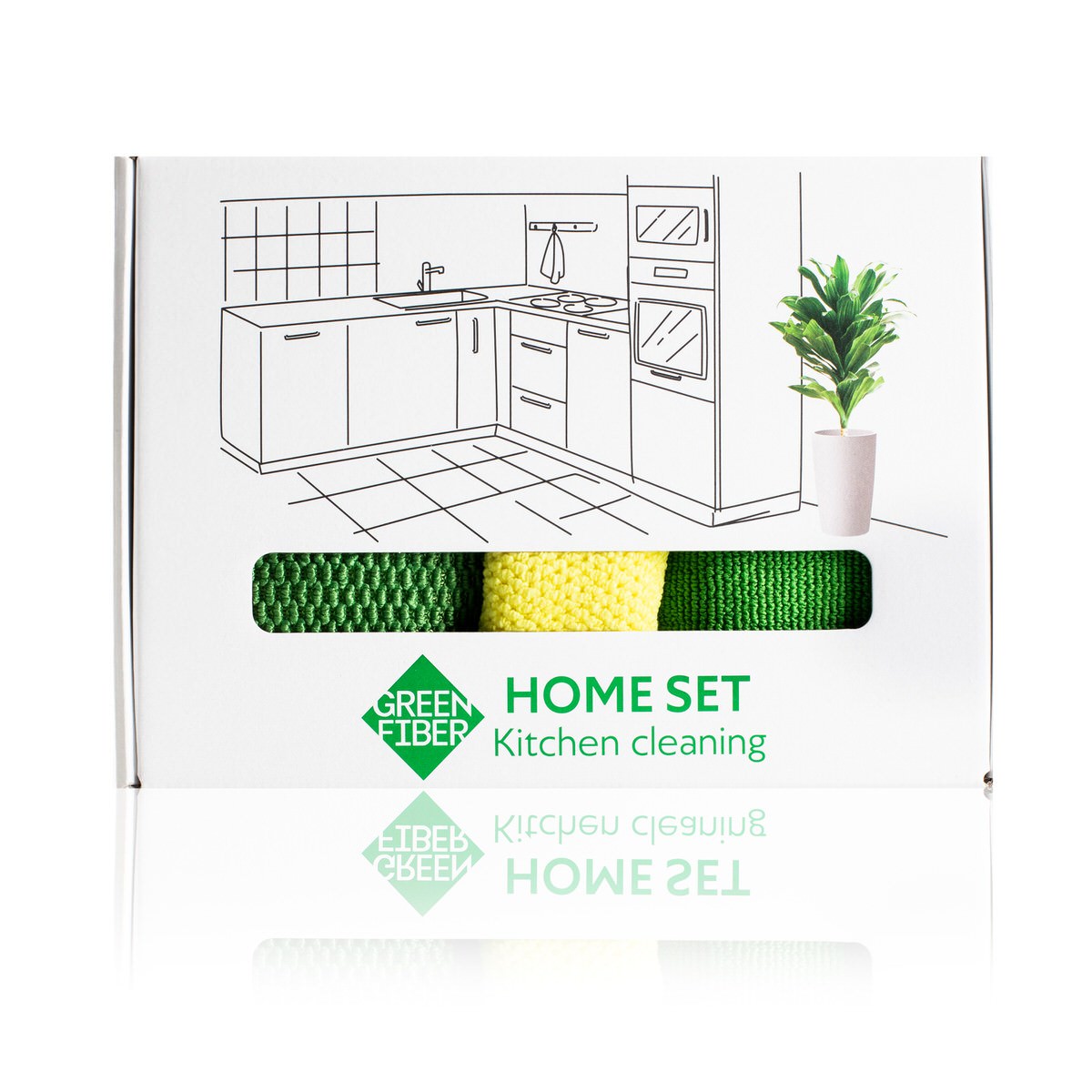 Набор для кухни HOME SET Kitchen Cleaning по цене 1990 руб. - купить в  Сасово ☛ Доставка ☆ Интернет-магазин «EcoGreenDom»